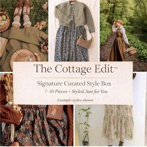 The Cottage Edit™ | Premium Curated Style Box | 7–10 Cottagecore Clothing